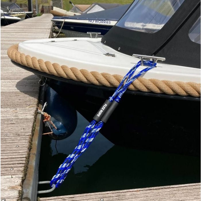 Makkelijk de boot aanleggen Flex Rope